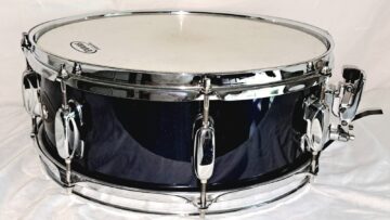 TAMA ROCKSTAR SNARE DRUM NAVY BLUE - FREE SHIP TO CUSA - Image 5