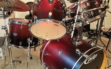 PDP PACIFIC FS SERIES BLACK CHERRY FADE BIRCH SHELL PACK - SHIPS FREE TO CUSA! - Image 2