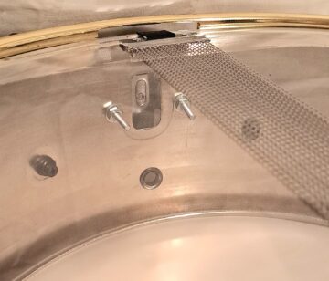 CUSTOM ALUMINUM GOLDEN HALO (BRASS PLATED HOOPS SET) SNARE DRUM SEAMLESS - FREE SHIP TO CUSA! - Image 10