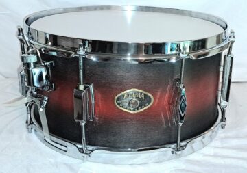 MP© CUSTOM TAMA TRIBUTE SNARE DRUM - MULTIPLE LUGS/BADGES - FREE SHIP TO CUSA! - Image 2