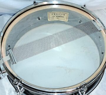 ROGERS VINTAGE 13" CLASSMATE SNARE DRUM WITH REINFORCEMENT RINGS! - SHIPS FREE TO CUSA! - Image 8