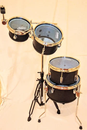 HIGH TOMS ADD ON OR MINI KIT - SEE VIDEO FROM LINK TO HEAR SET UP - FREE SHIP TO CUSA! - Image 2