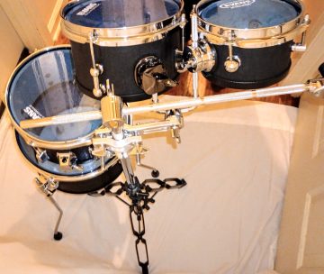 HIGH TOMS ADD ON OR MINI KIT - SEE VIDEO FROM LINK TO HEAR SET UP - FREE SHIP TO CUSA! - Image 4