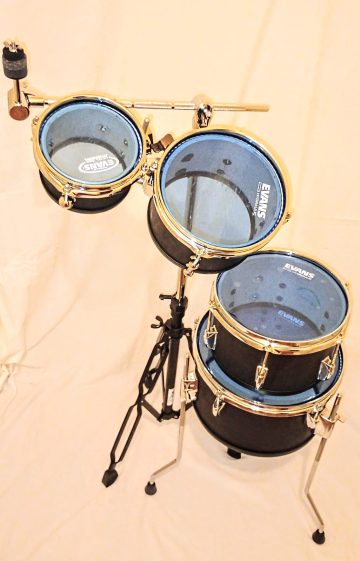 HIGH TOMS ADD ON OR MINI KIT - SEE VIDEO FROM LINK TO HEAR SET UP - FREE SHIP TO CUSA!