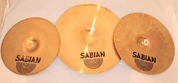 SABIAN DISCONTINUED RARE HARD TO FIND AAX DARK CRASHES SET OF THREE = 14" - 16" - 18" FREE SHIP CUSA! - Image 6