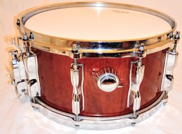 TAMA CUSTOM BUBINGA SUPERSTAR MASTERCRAFT SNARE DRUM - FREE SHIP TO CUSA!! - Image 3