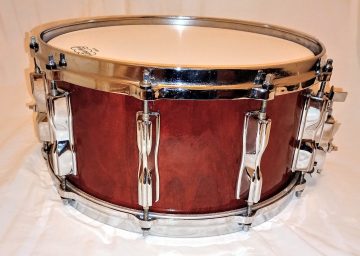 TAMA CUSTOM BUBINGA SUPERSTAR MASTERCRAFT SNARE DRUM - FREE SHIP TO CUSA!! - Image 2