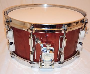 TAMA CUSTOM BUBINGA SUPERSTAR MASTERCRAFT SNARE DRUM - FREE SHIP TO CUSA!! - Image 4