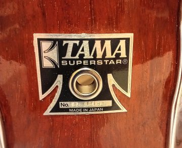 TAMA CUSTOM BUBINGA SUPERSTAR MASTERCRAFT SNARE DRUM - FREE SHIP TO CUSA!! - Image 6