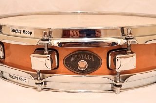TAMA VINTAGE PICCOLO SNARE DRUM OFFSET LUGS 14" X 3.25" SHIPS FREE TO C-USA!