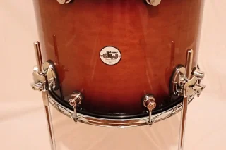 DW TOBACCO BURST FLOOR TOM 16" X 14" - FREE SHIP TO C-USA!