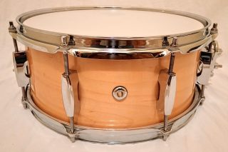 MARTIAL PERCUSSION© CUSTOM WARRIOR SNARE DRUM 13" MAPLE - WITH RINGS & MUFFLER! FREE SHIP TO C-USA!