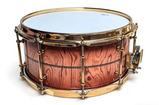 CUSTOM WALNUT GLAZE & GOLD TRIM (HDWE) - FREE SHIP TO C-USA!