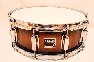 TAMA CUSTOM SUPER THICK CHERRY STAVE SNARE DRUM - FREE SHIP TO C-USA!